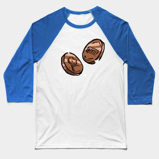 A very shiny Penny Baseball T-Shirt by PPaFPodcast1